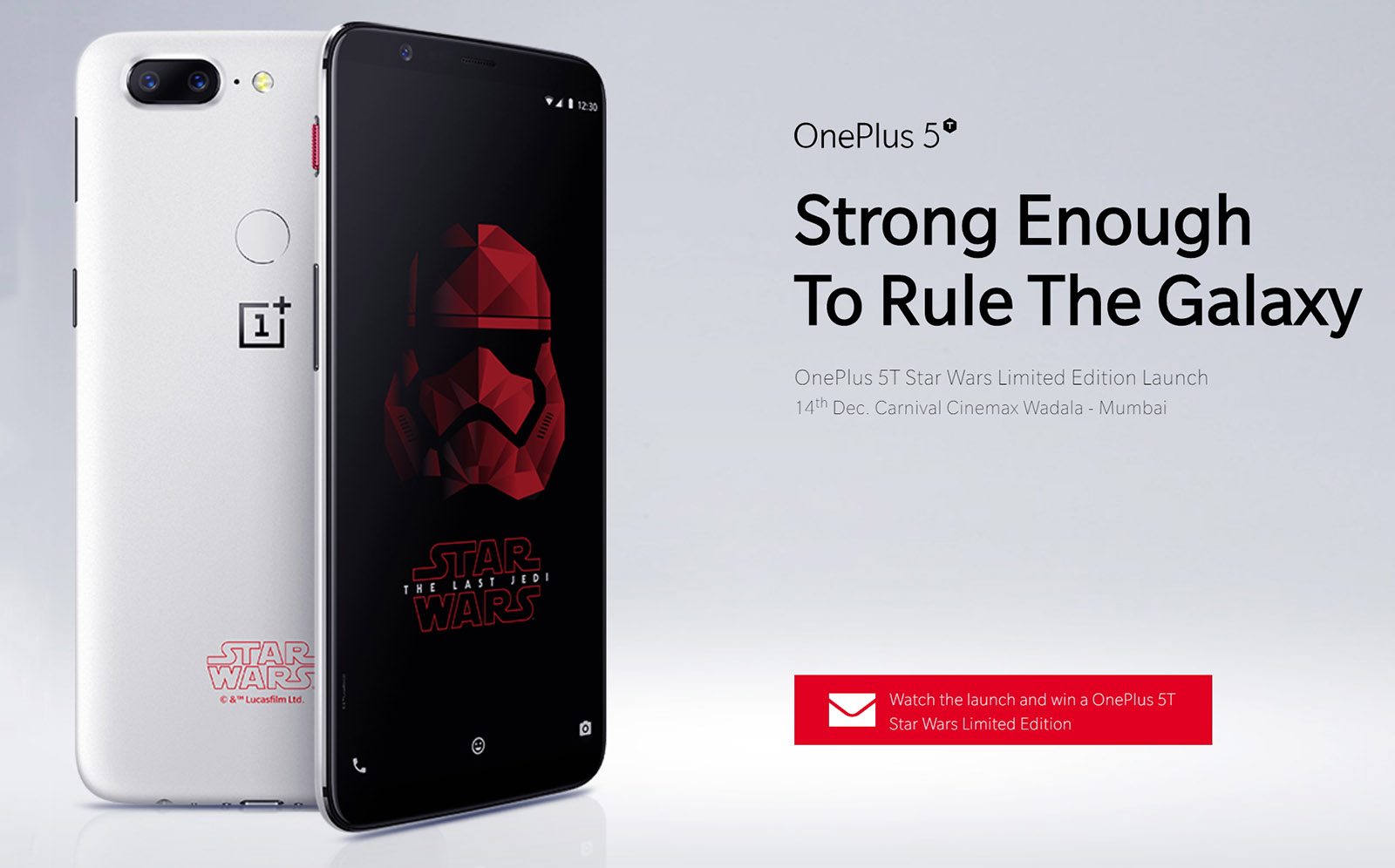 OnePlus 5T Star Wars Limited Edition Price in USA, Washington, New York, Chicago