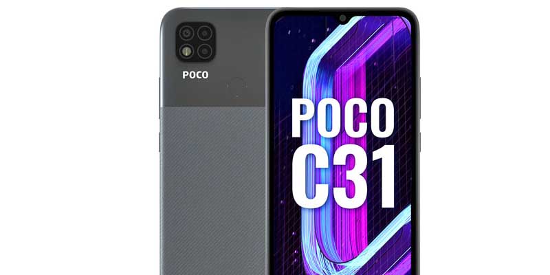 Xiaomi Poco C31 Price in USA, Washington, New York, Chicago